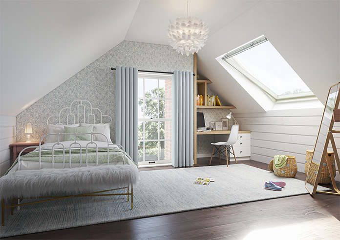 Oslo, Cloud - Made to Measure Curtains - Image 8